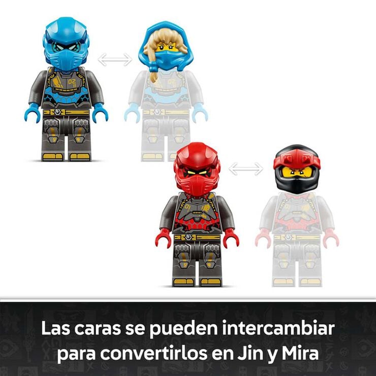 LEGO&reg; Ninjago Los Robots Titanes Gemelos 71870