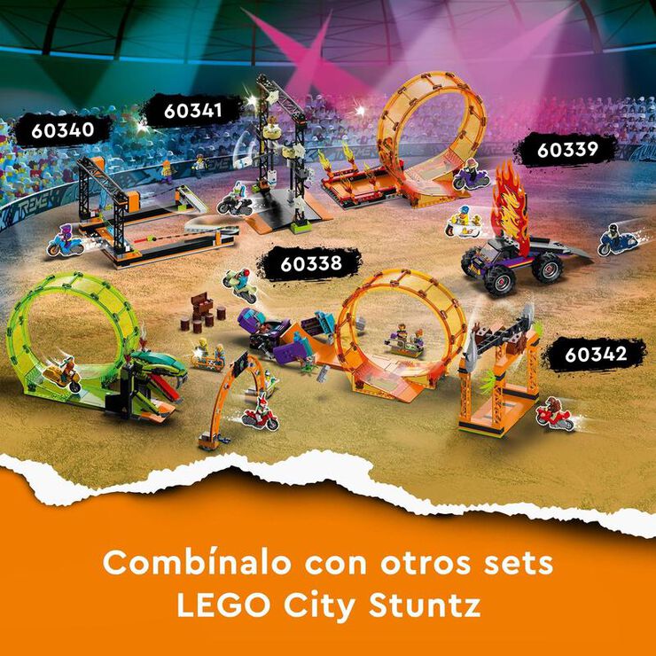LEGO® City Stuntz Desafiament Acrobàtic: Espases 60340