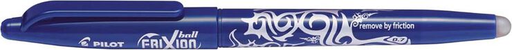 Retoladors Pilot Frixion blau 12u