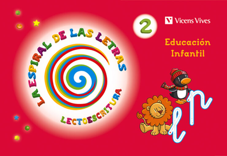 Lectoescritura 2 Espiral De Letras Infantil 5 Años