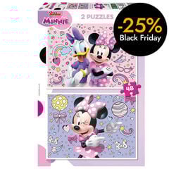 Puzle 2x48 peces Minnie