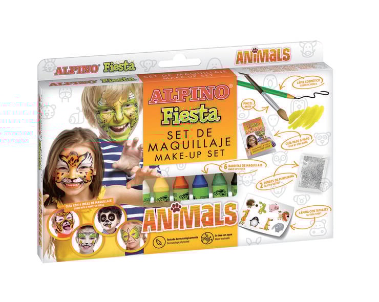 Maquillatge barra Fiesta Animals 6 colors