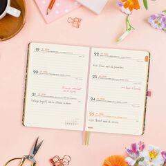 Agenda Finocam Design M4 sem/vista horizontal cat 2026 Flora