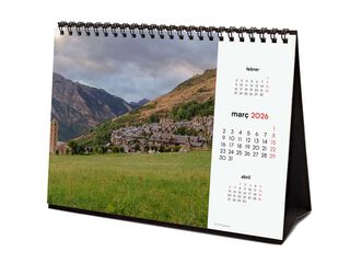 Calendario sobremesa Finocam 2026 Pobles amb encant catalán