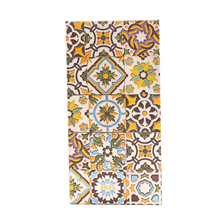 Agenda Paperblanks Porto Slim sem/vista castellano 2025