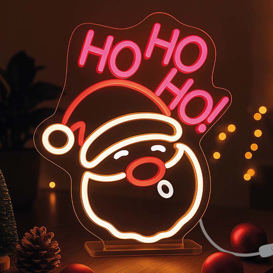 L&aacute;mpara Led ne&oacute;n Legami Navidad Santa Claus