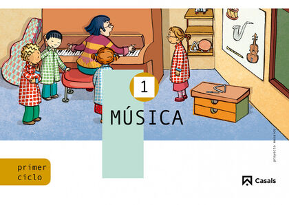 Música/Mosaico PRIMÀRIA 1 Proyecto Mosaico Casals 9788421830758