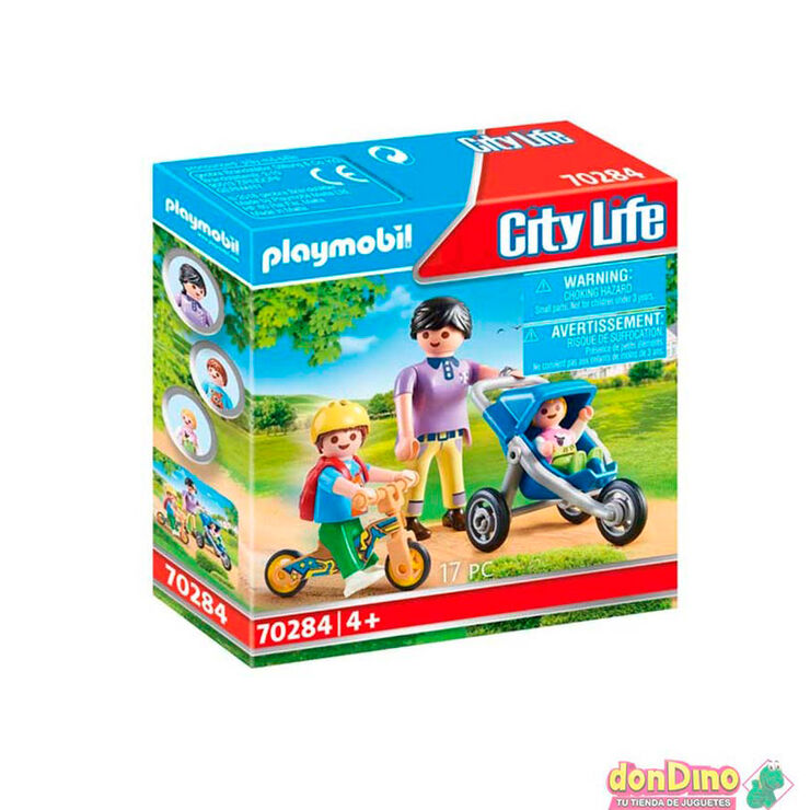 Playmobil City Life Mamà amb Nens 70284 Playmobil City Life Mamà amb Nens 70284