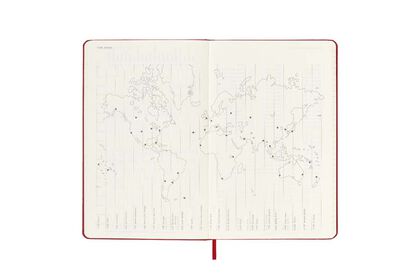 Agenda Moleskine 22-23 Semanal Roja L Agenda Moleskine 22-23 Semanal Roja L
