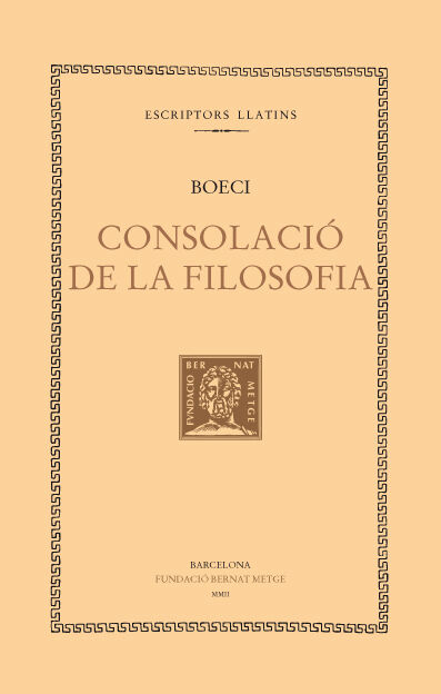 Consolaci&oacute; de la filosofia