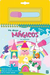 Mis dibujos m&aacute;gicos - Coloreo con agua: Los unicornios