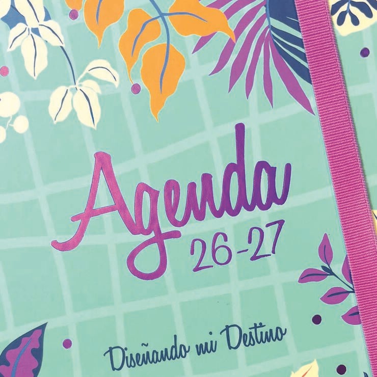 Agenda Escolar Finocam Talkual 1/8 Sem/Vista Castellano 2026-27 Dest&iacute;