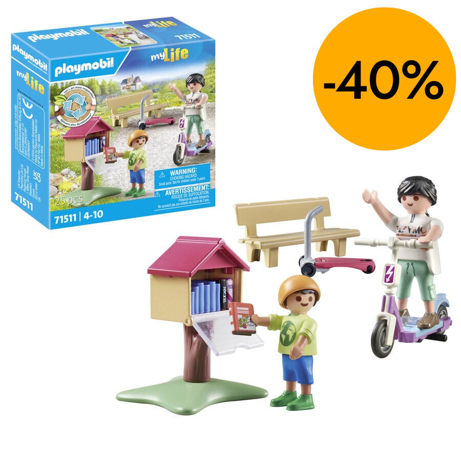 Playmobil City Intercambio de Libros 71511