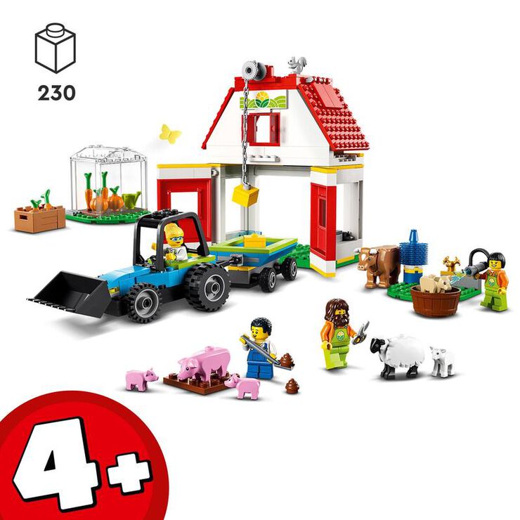 LEGO® City Graner i Animals de Granja 60346