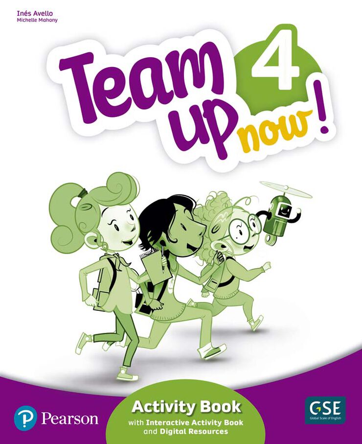 Team Up Now! 4 Activity Book & Interactive Activity Book And Digitalresources Access Code