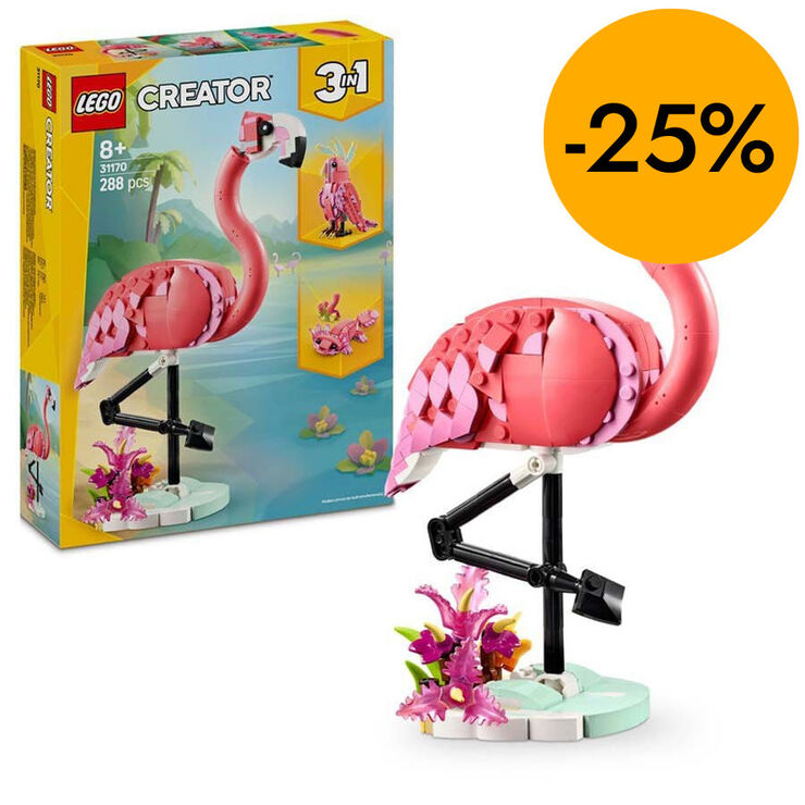 LEGO&reg; LEGO Creator Fauna Salvaje: Flamenco Rosa 31170