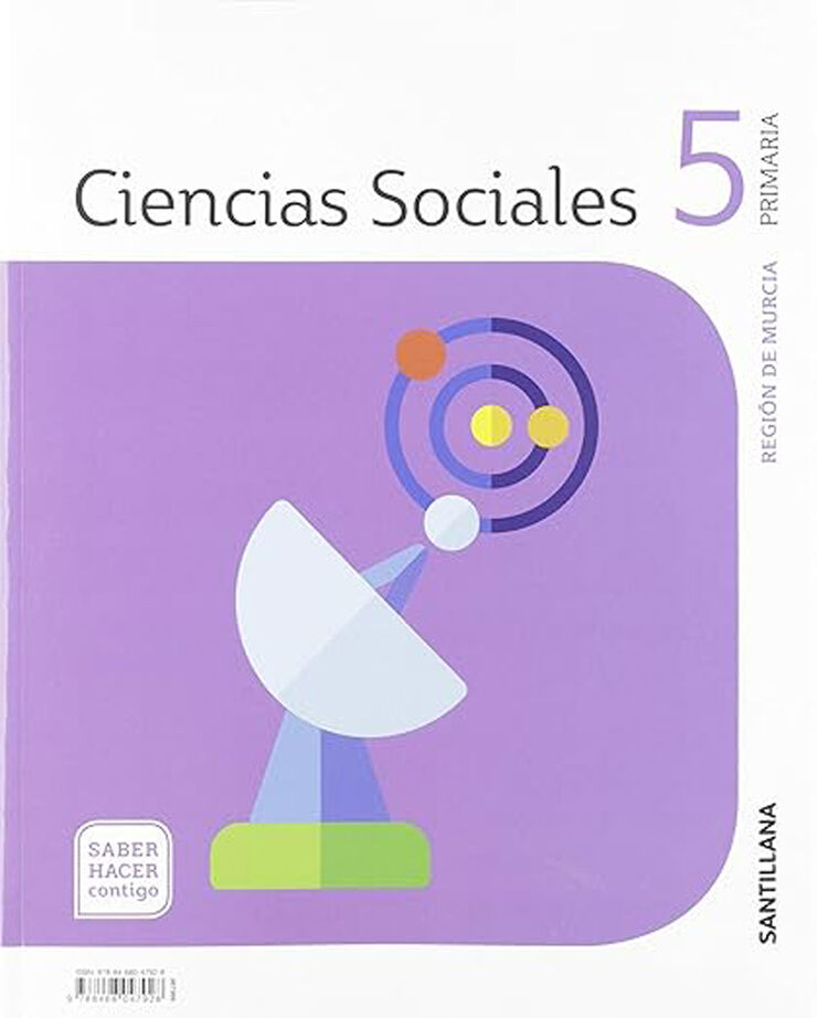 Ciencias sociales Murcia 5º Primaria saber hacer contigo santillana