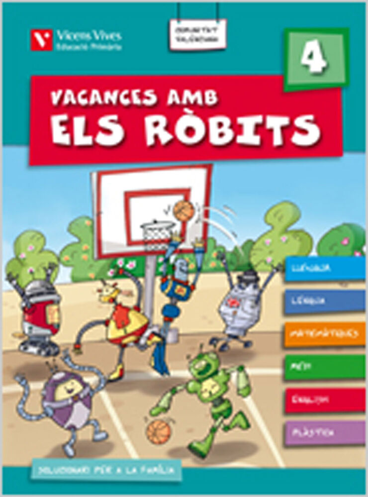 VACANCES AMB ELS RÒBITS 4t PRIMÀRIA Vicens Vives- 9788431698942