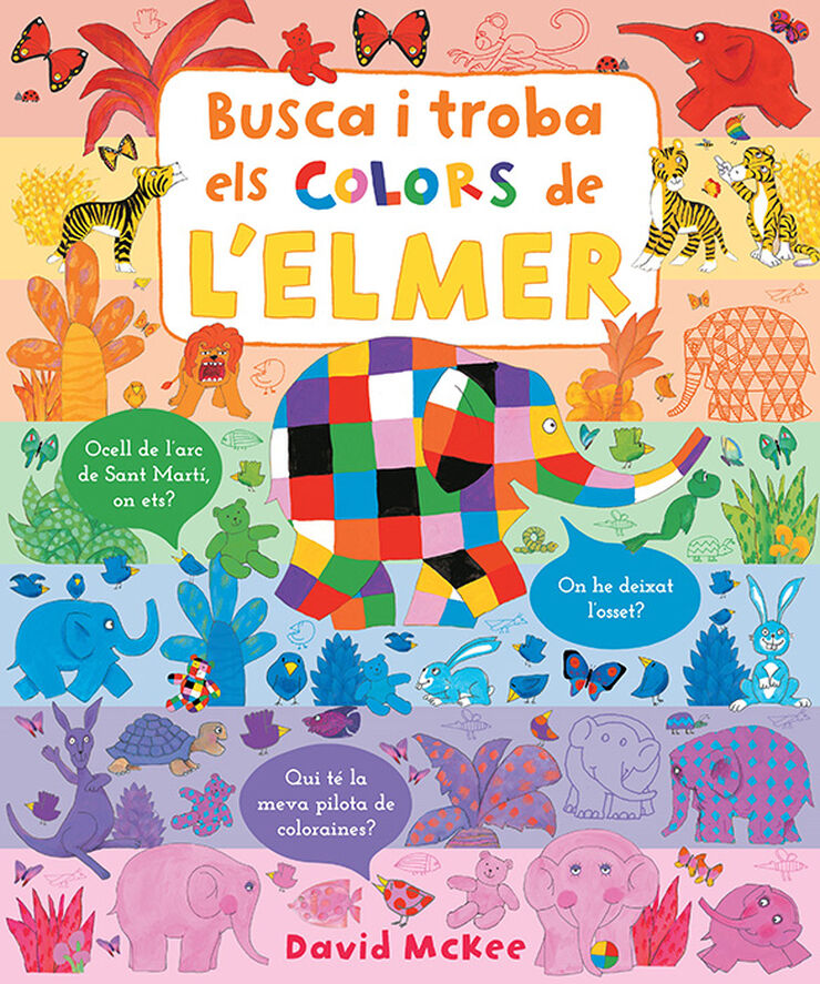 Busca i troba els colors de l'Elmer