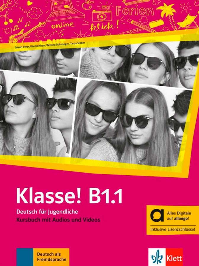 Klasse! B1.1 Kursbuch mit Audios und Videos