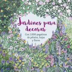 Jardines para decorar con 1.000 pegatinas de p&eacute;talos, hojas y flores