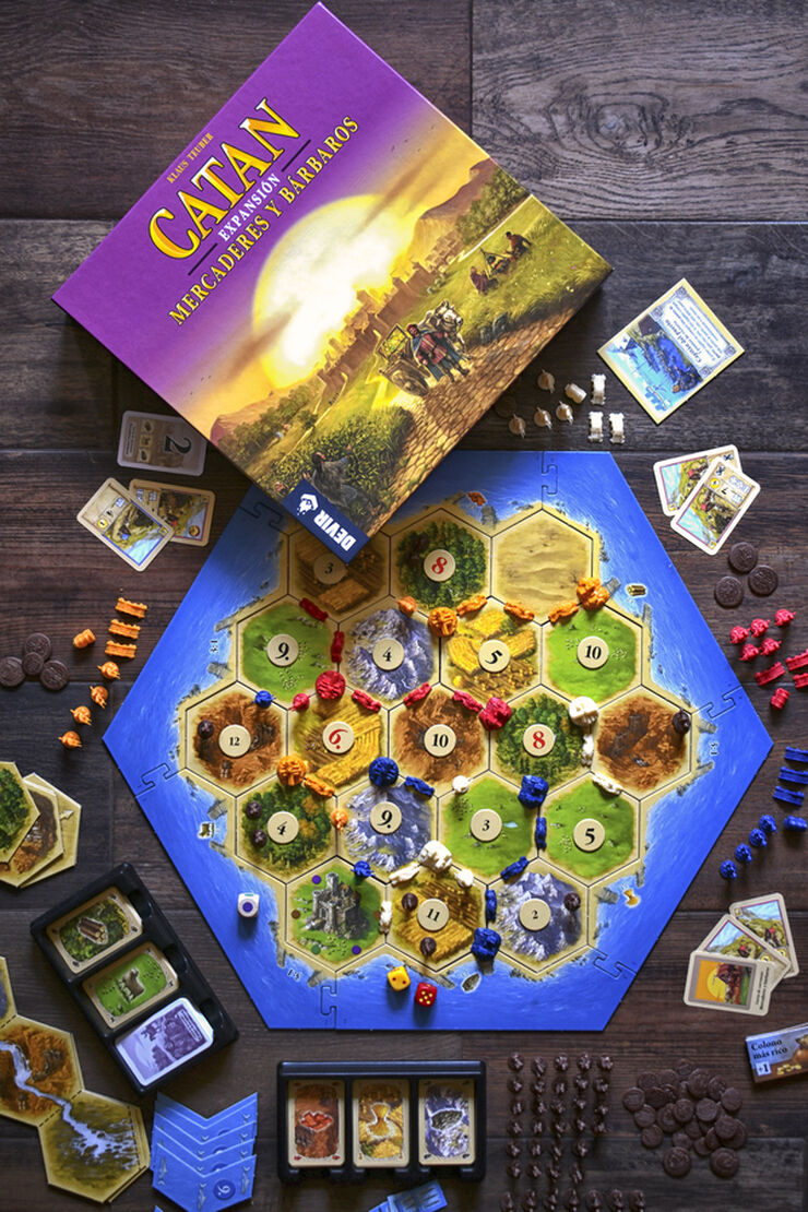 Catan Mercaders y Bárbaros Ampliació