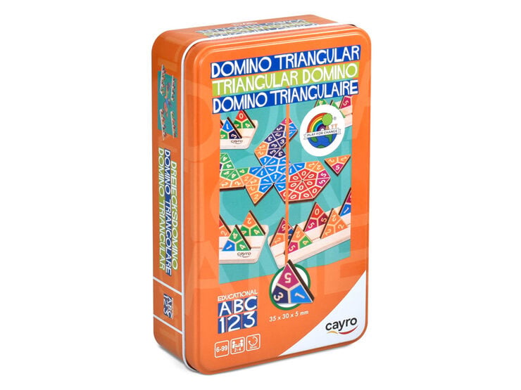 Caixa Metall - D&ograve;mino Triangular Viatge