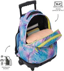 Mochila con ruedas Totto Renglones Prisma