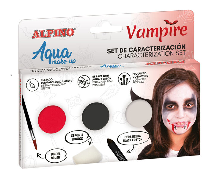 Maquillaje set de caracterización Vampiro