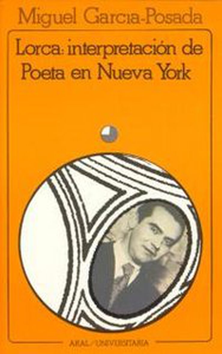Lorca: interpretación de Poeta en Nueva York