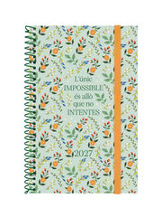 Agenda Finocam Design Collection Semana Vista Horizontal 2027 Catal&aacute;n Lema