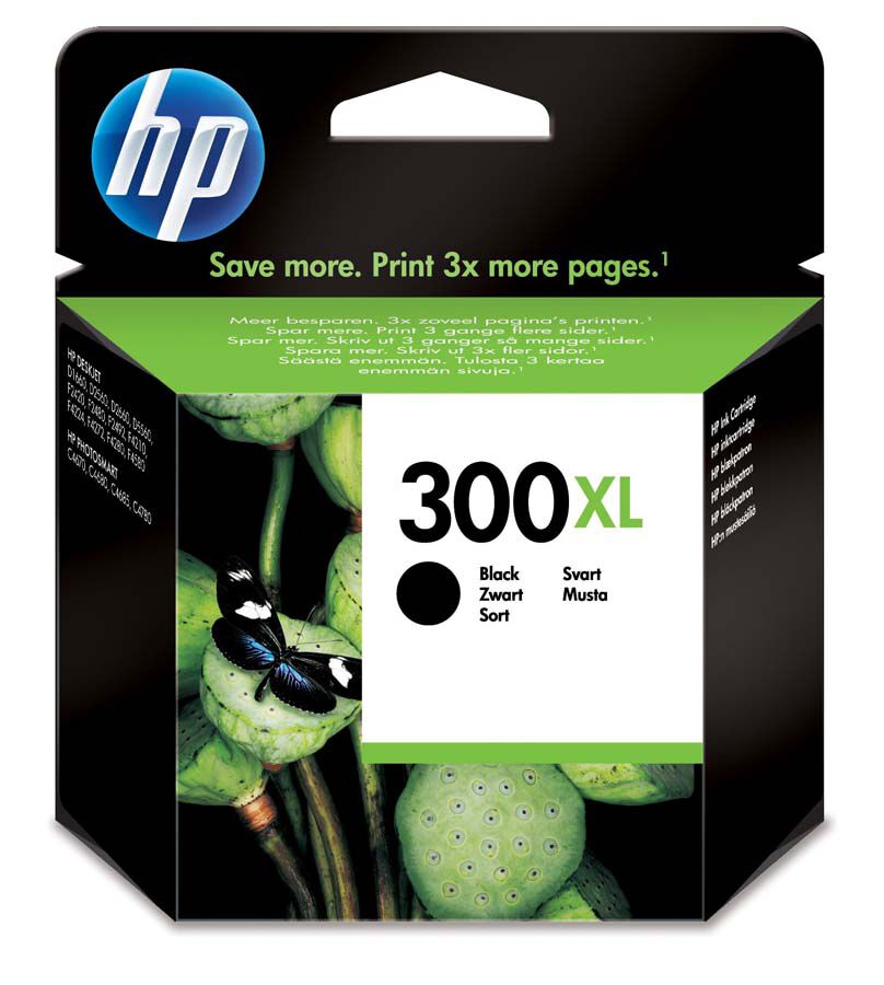Cartucho original HP 300 XL negro - CC641EE