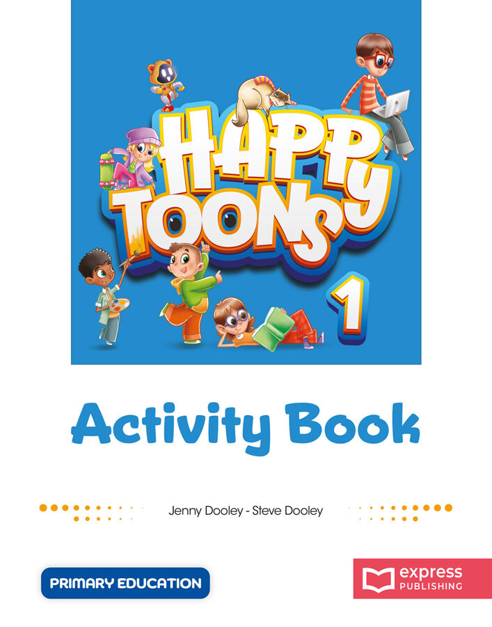 Happytoons activity book level 1