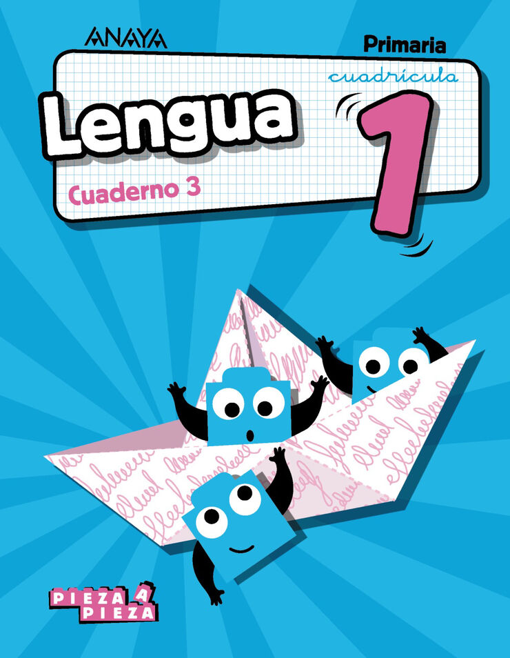 Lengua 1. Cuaderno 3. Cuadrcula.