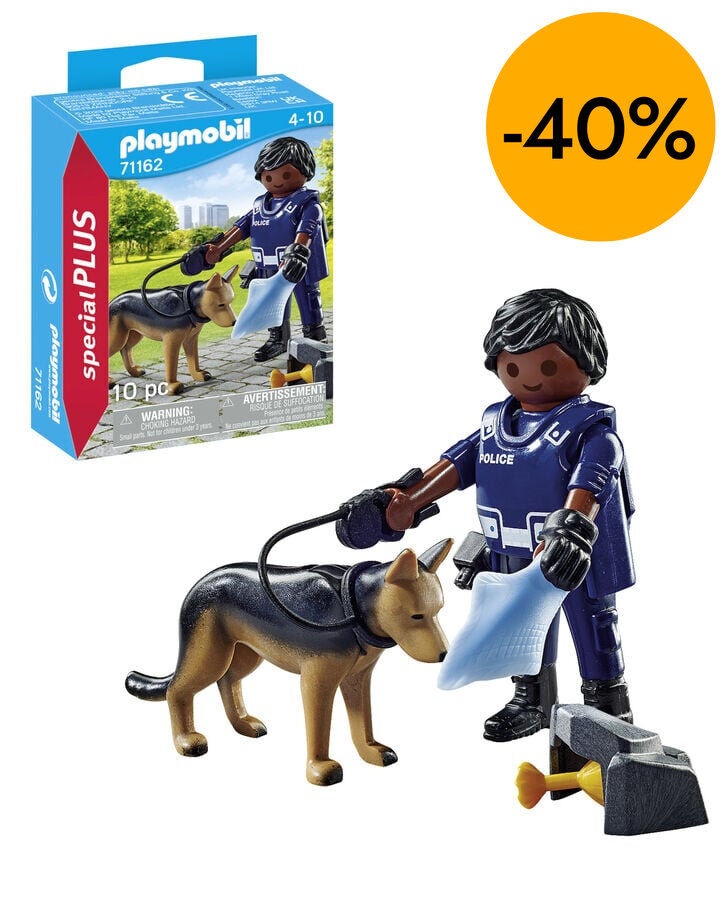 Playmobil Special Plus Policia amb gos 71162