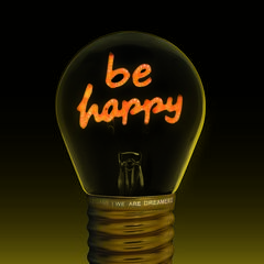 Lámpara Fiction Legami Be Happy