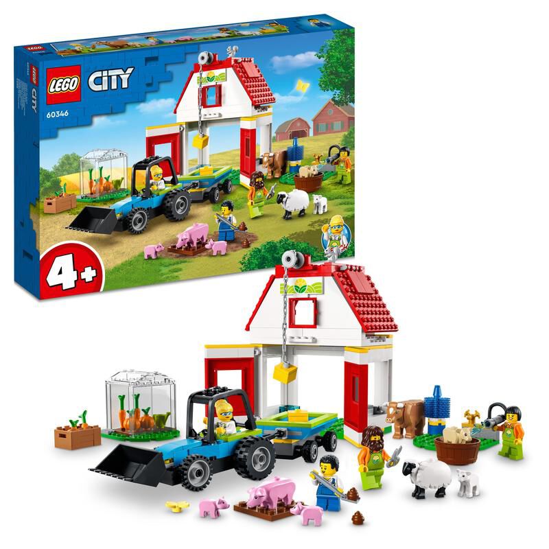 LEGO&reg; City Graner i Animals de Granja 60346