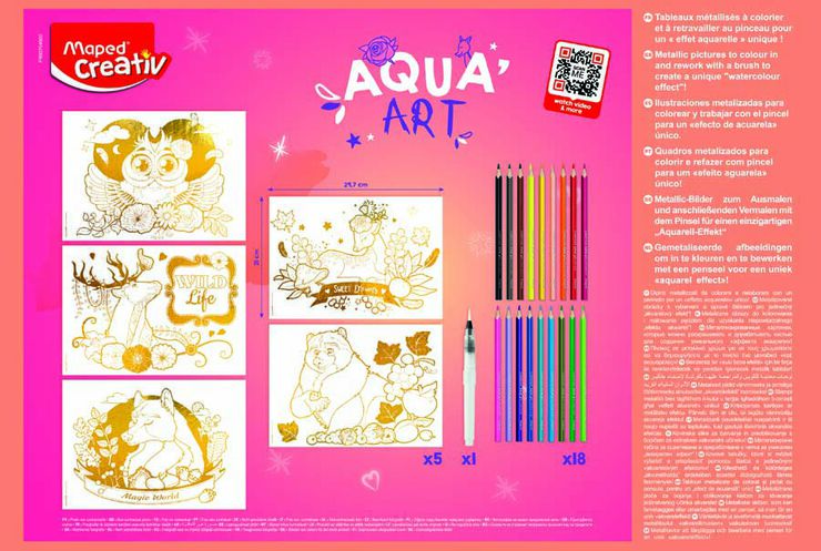 Aqua Art Sweet Dreams Maped Creativ Maxi Kit