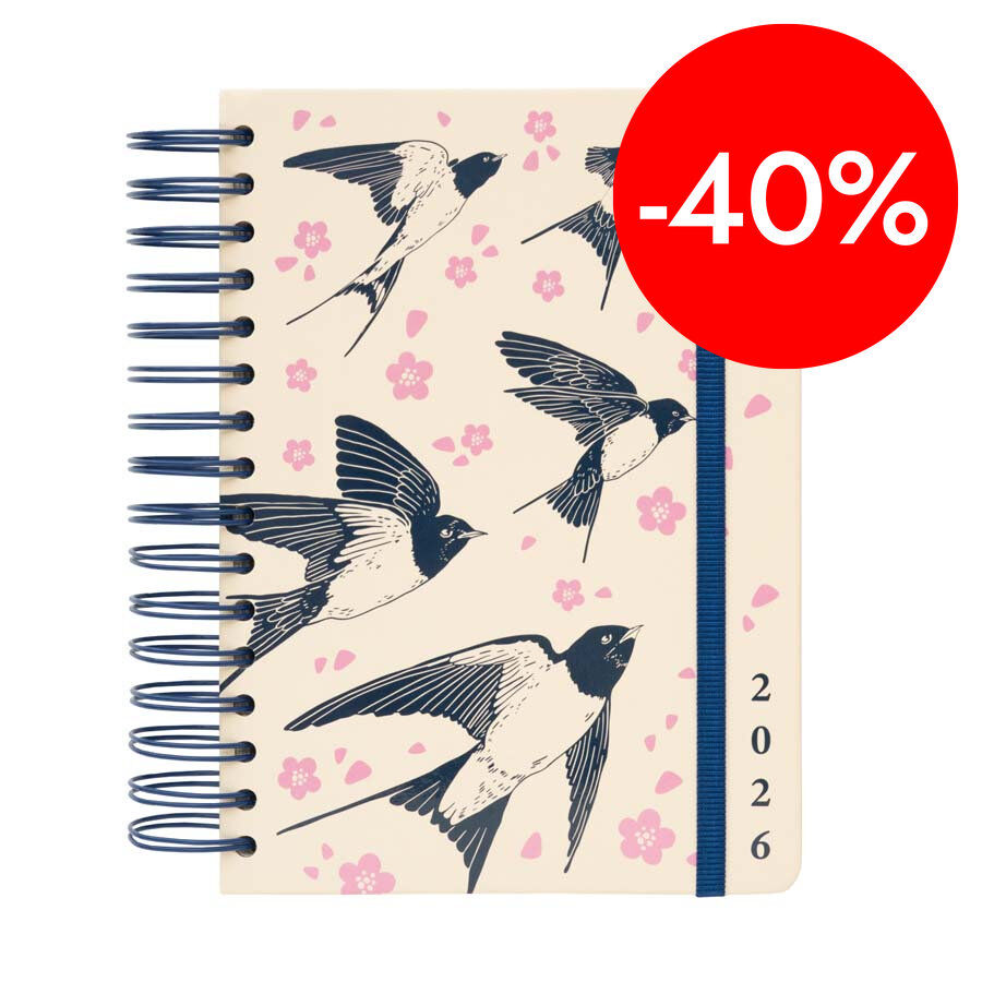 Agenda Kokonote d&iacute;a/p&aacute;g ingl&eacute;s 2026 Muse Wabi Sabi