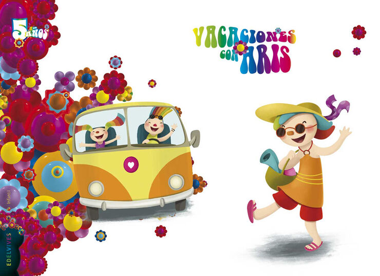 Cuaderno de Vacaciones con Aris Infantil 5 años Edelvives