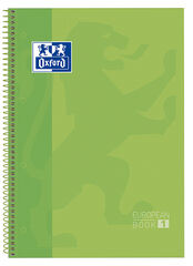 Notebook 1 A4 Tapa Extradura 80F 5X5 Oxford Verd