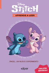 Disney. Aprende a leer con letra MAY&Uacute;SCULA 6 - &Aacute;ngel, un nuevo experimento.