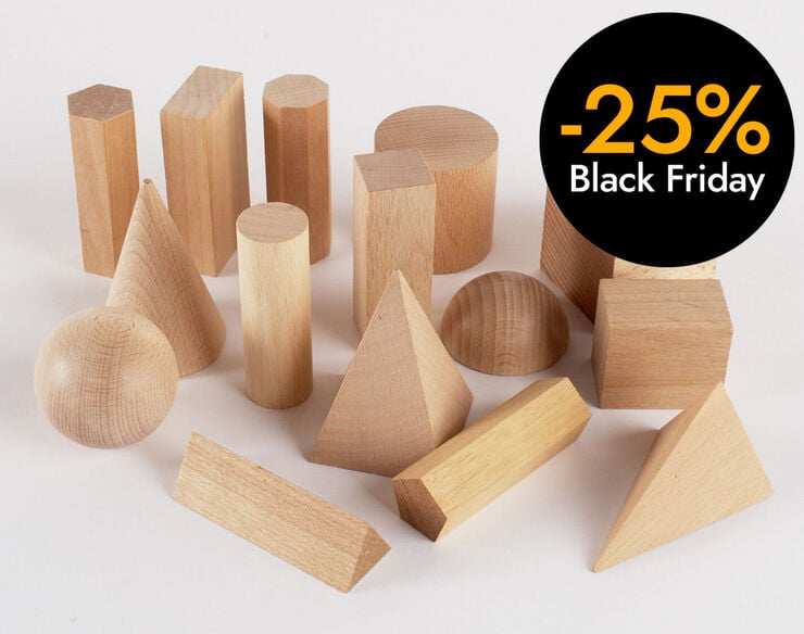 Formas geométricas de madera