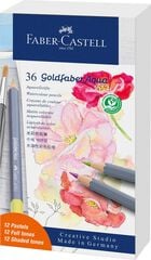 Lápices Faber-Castell Goldfaber Aqua estuche 36 colores Lápices Faber-Castell Goldfaber Aqua estuche 36 colores
