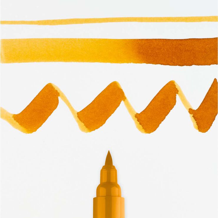 Retolador Ecoline Brush Pen ocre fosc 407