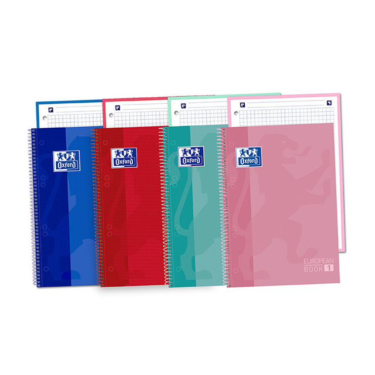 Europeanbook 1 Oxford A5 5x5 80H