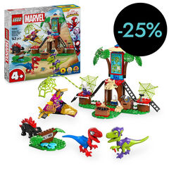 LEGO® Spidey Spidey y Gobby: Batalla de Raptores en la Base de la Casa del Árbol 11200