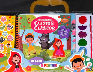 ¡A leer y pintar! Mis primeros cuentos clásicos