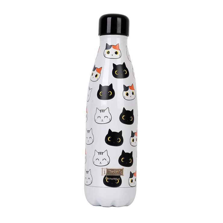 Botella iDrink 500ml Gato