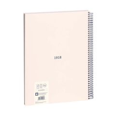 Notebook 1 A4 80 fulls 5x5 Milan 1918 beix